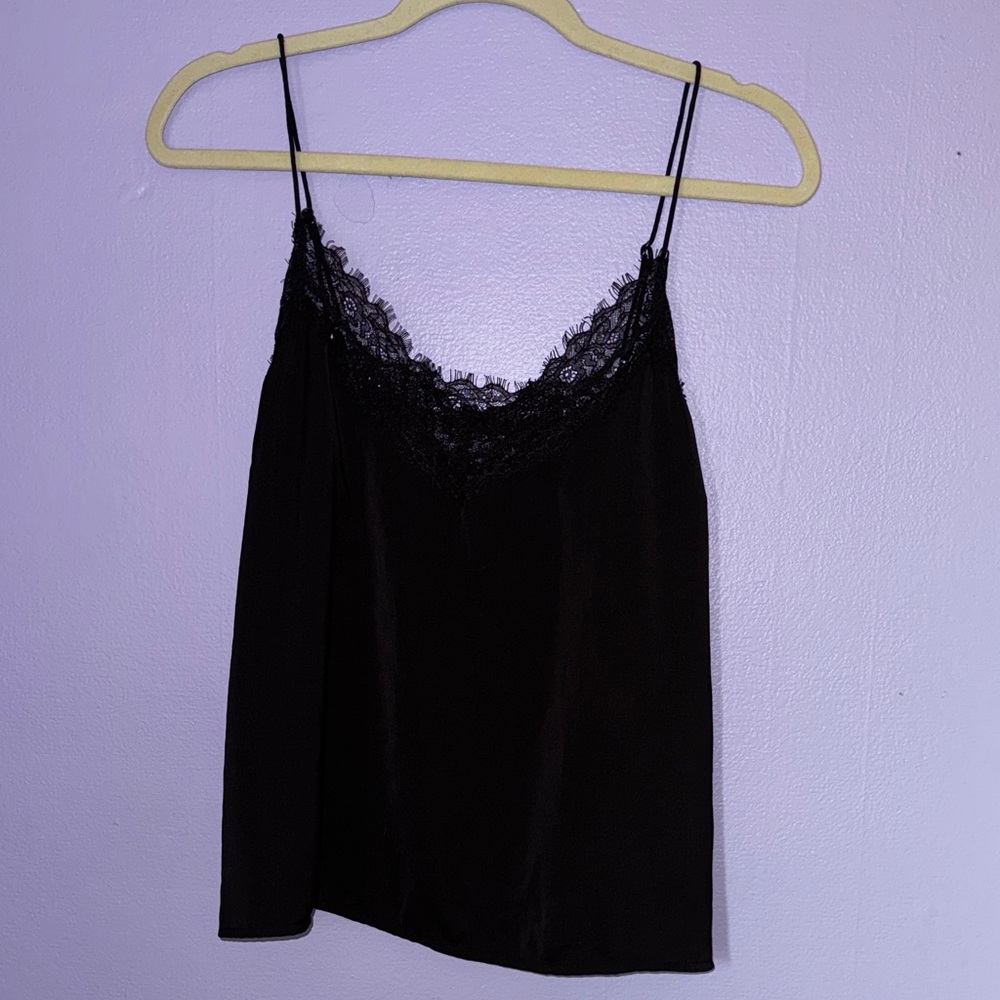Banana Republic Black Lace Cami Top